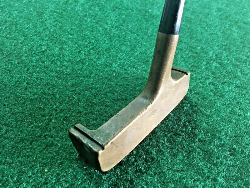 Ben Hogan Brass Rail Putter /  RH / Steel ~35" / Good Vintage Grip /  /mm5567