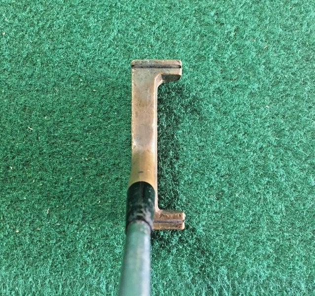 Ben Hogan Brass Rail Putter /  RH / Steel ~35" / Good Vintage Grip /  /mm5567