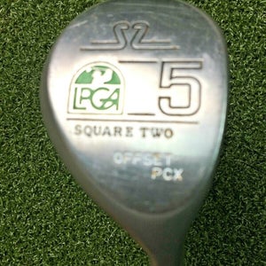 Square Two LPGA Offset PCX 5 Wood / RH / ~39.75" Ladies Steel /Nice Grip /gw4256