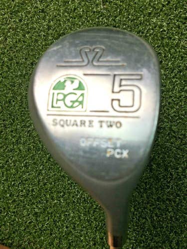 Square Two LPGA Offset PCX 5 Wood / RH / ~39.75" Ladies Steel /Nice Grip /gw4256