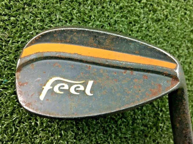 Feel Golf Lee Miller Sand Wedge 54*07* RH Regular Steel ~35" / New Grip /mm1894