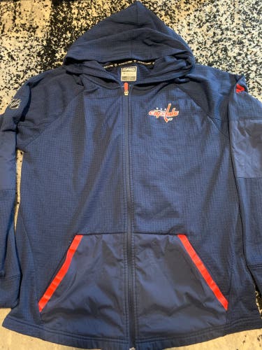 Washington Capitals Fanatics Full Zip Hoodie L
