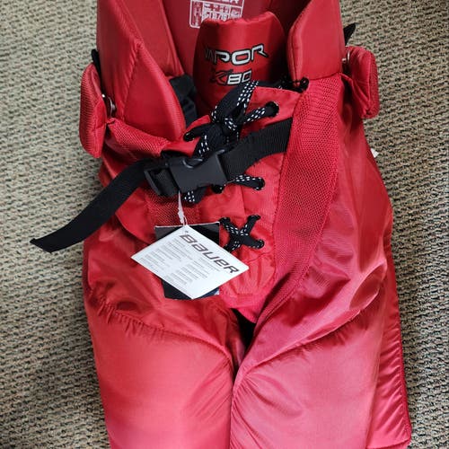 Bauer Vapor X80 Senior Large Red Hockey Pants
