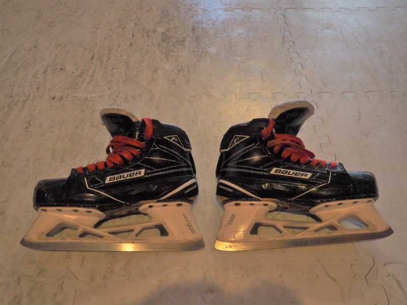 Used Bauer Supreme 1S Hockey Goalie Skates Regular Width Size 6