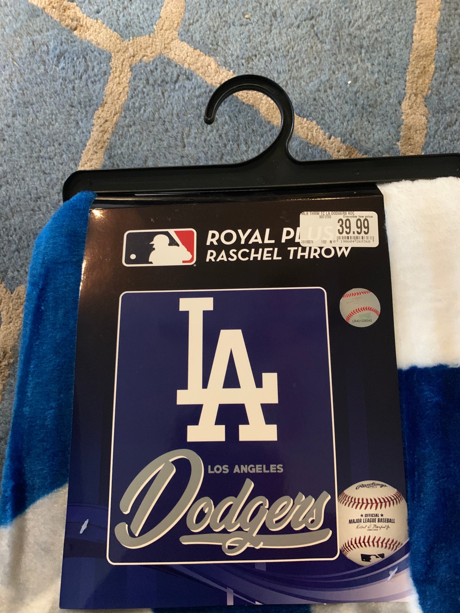 Los Angeles Dodgers Tapestry Throw by Northwest