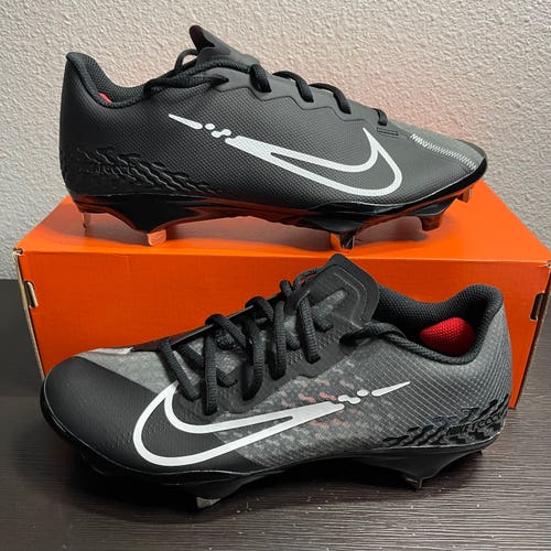 Nike React Vapor Ultrafly Elite 4 Mens Baseball Cleats DA0701-001 Size 11 Black