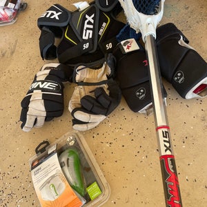 Youth kids lacrosse equipment size xs -s