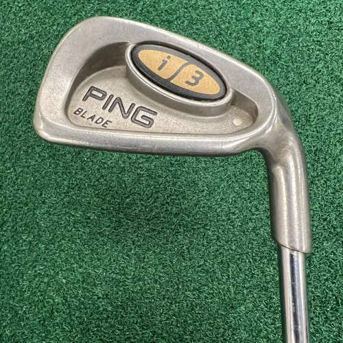 Ping i3 Oversize Single Iron 6 Iron Steel Stiff Right White Dot 37.5" Golf