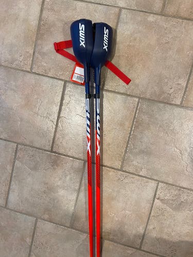 Brand New Swix Ski Racing Slalom Poles & Pole Guards 120cm