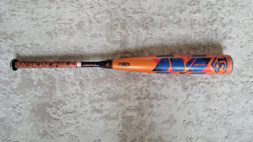 Used USSSA 2022 Louisville Composite Meta Bat (-8) 23 oz 31" - Excellent Pop!