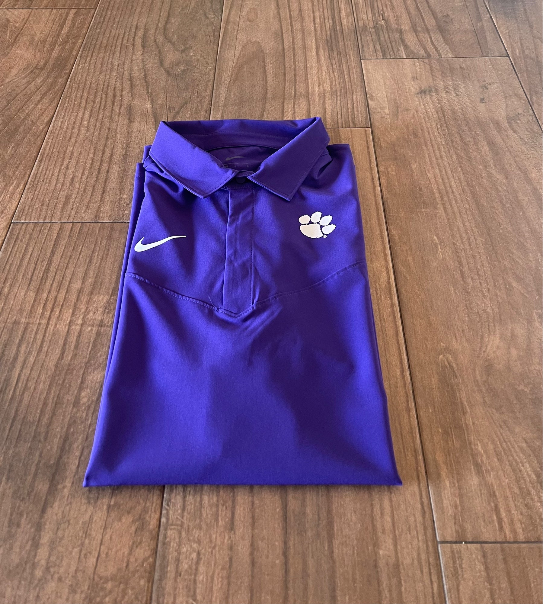 clemson nike polo