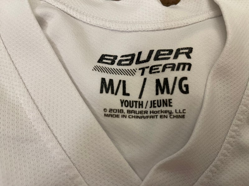 Bauer Flex Practice Jersey Hockey - Youth - Black - M/L