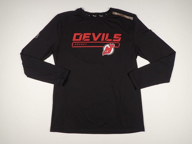 New Jersey Devils NHL Pro Stock TEAM ISSUED Gym shirt Training Large