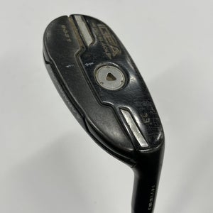Used Adams Golf Idea Pro Black 4 Hybrid Stiff Flex Graphite Shaft Hybrid Clubs