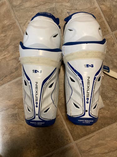Used Bauer Nexus 1N Shin Pads 11”