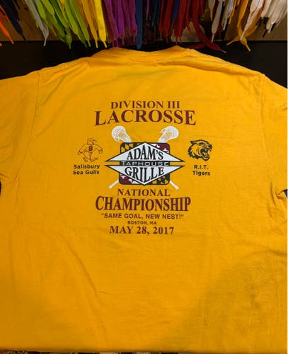 2017 Division 3 Men’s Lacrosse Championship Salisbury T-Shirt
