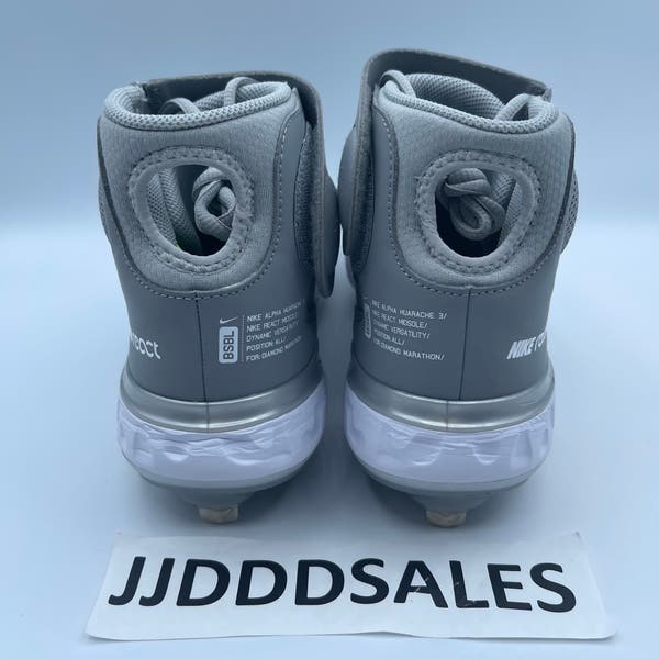 Nike Alpha Huarache Elite 3 React Mid Baseball Cleats CK0745  display picture 1