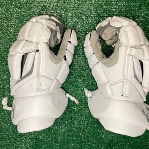 White Under Armor Gloves