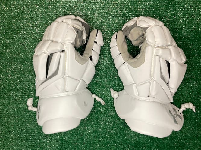 White Under Armor Gloves