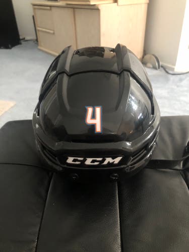 CCM Super Tacks X Pro Stock Hockey Helmet Black Medium Senior
