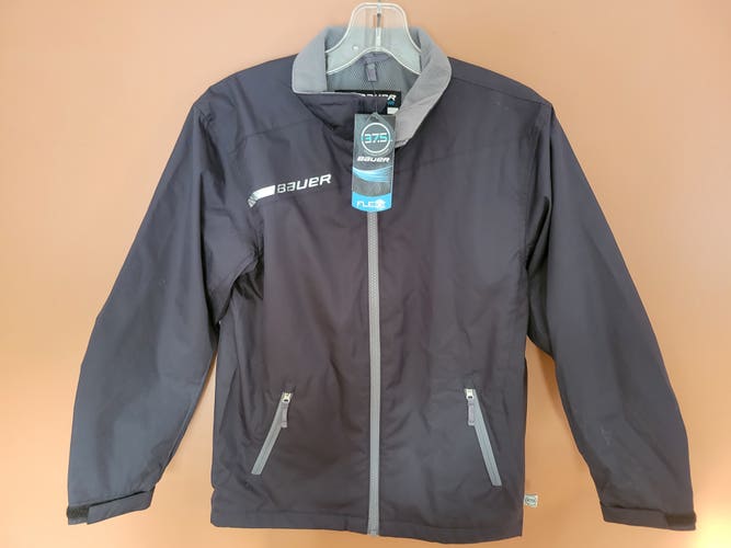 Black New Kids Unisex XS Bauer Flex Jacket