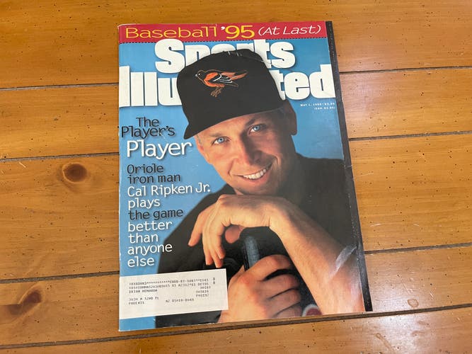 Baltimore Orioles Cal Ripken MLB BASEBALL 1995 Sports Illustrated Magazine!