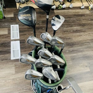 Complete Set of Golf Clubs - Taylormade, Warrior (1/2” Long)