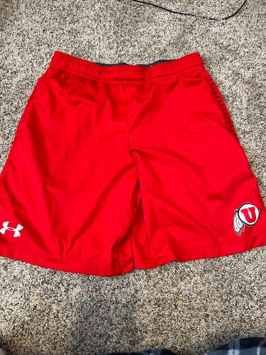 Utah Football Men's Large Under Armour Shorts