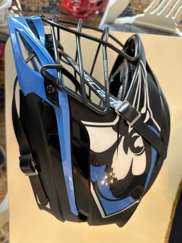 Game Worn Johns Hopkins Cascade helmet