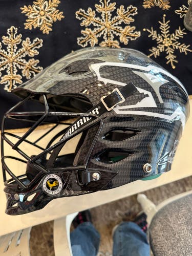 Loyola Game Worn used Warrior Helmet