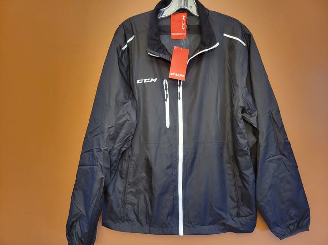 Black New Adult Unisex Medium CCM J7170 Jacket