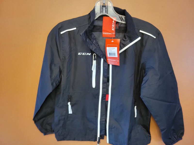 Black New Kids Unisex Youth Small CCM J7170 Jacket