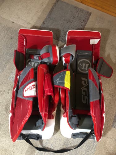 33" + 1.5 Warrior  Ritual G5 Goalie Leg Pads