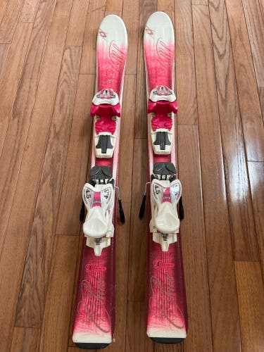 Volkl Kid's 90 cm Chica Skis With Marker 4.5 Bindings