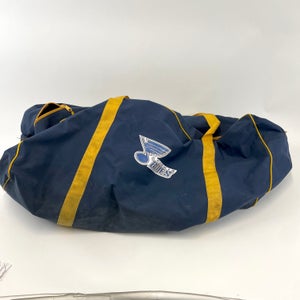 Used St. Louis Blues Pro Stock Goalie Bag