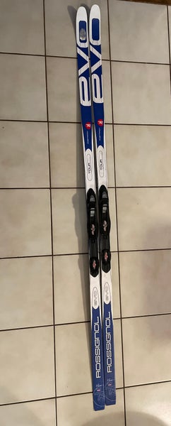 Used Unisex Rossignol EVO Cross Country Skis With Bindings