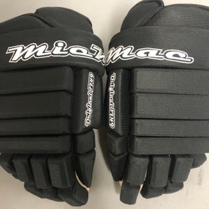 NEW MicMac 14” black hockey gloves