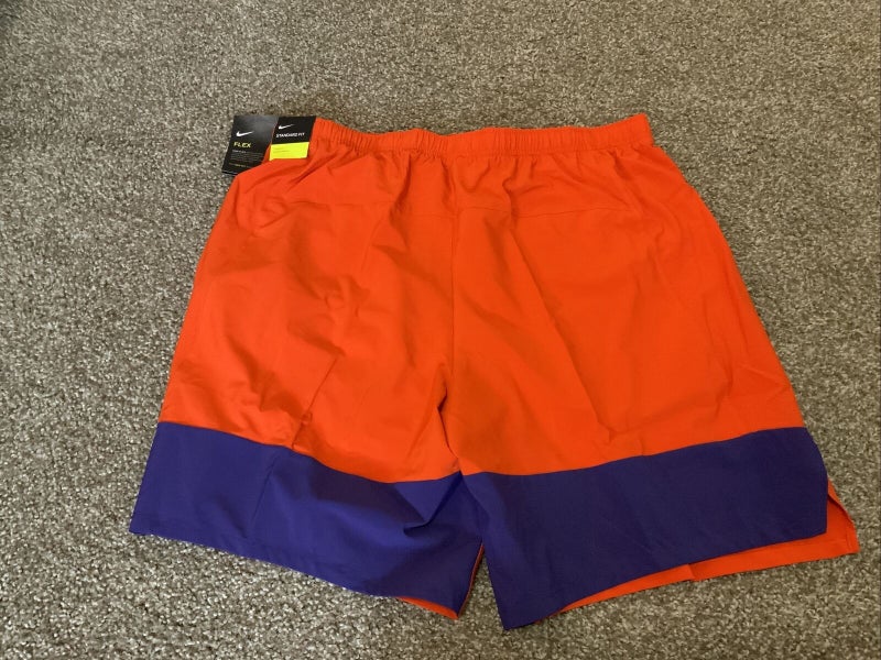 Nike AeroSwift Men's 2 Running Shorts Purple/Bright Crimson Size L  CJ7837-552