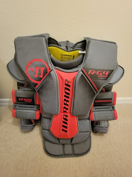 Used Large Warrior Ritual G4 Pro Goalie Chest Protector