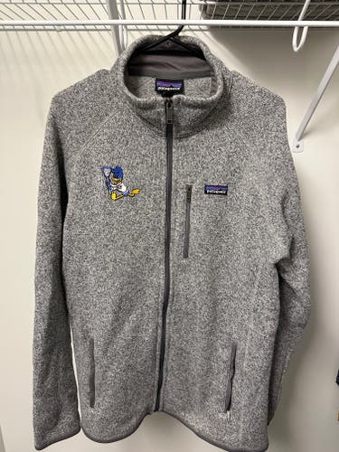 **RARE** Johns Hopkins Lacrosse Team-Issued Men's Patagonia Full-Zip Sweatshirt