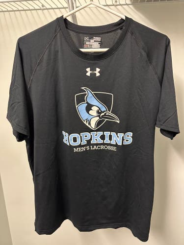 Johns Hopkins Lacrosse Team-Issued Men's Under Armour Shirt