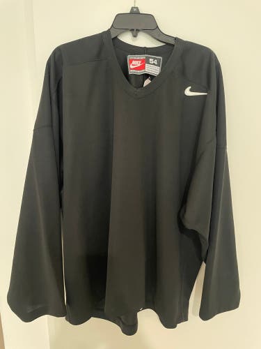 Black Used Size 54 Nike Hockey Jersey