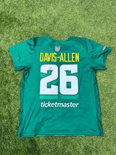 Game Worn PLL Redwoods Jersey (Davis-Allen)