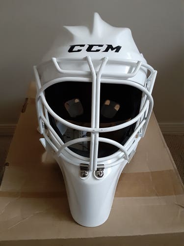 Senior Sm-Med Used CCM GF Pro Goalie Mask Pro Stock