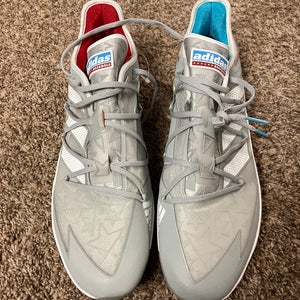 Gray Adult Metal Adidas Adizero