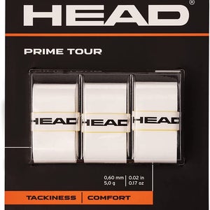 HEAD Prime Tour 3 Grips pack, White