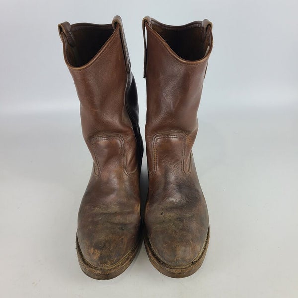 Red Wing 1085 Pecos Western Work Boots Heritage Nailseat Made in