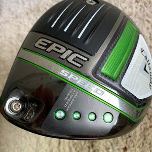 Callaway Epic Speed 9 degree Driver Head Only
