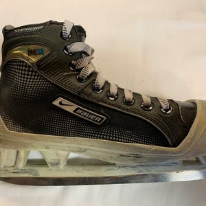Used Bauer Supreme One 55 Sz 4 Senior 4 Ice Skates Goalie