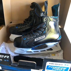 New Bauer Size 10.5 Nexus Freeze Pro+ Hockey Skates